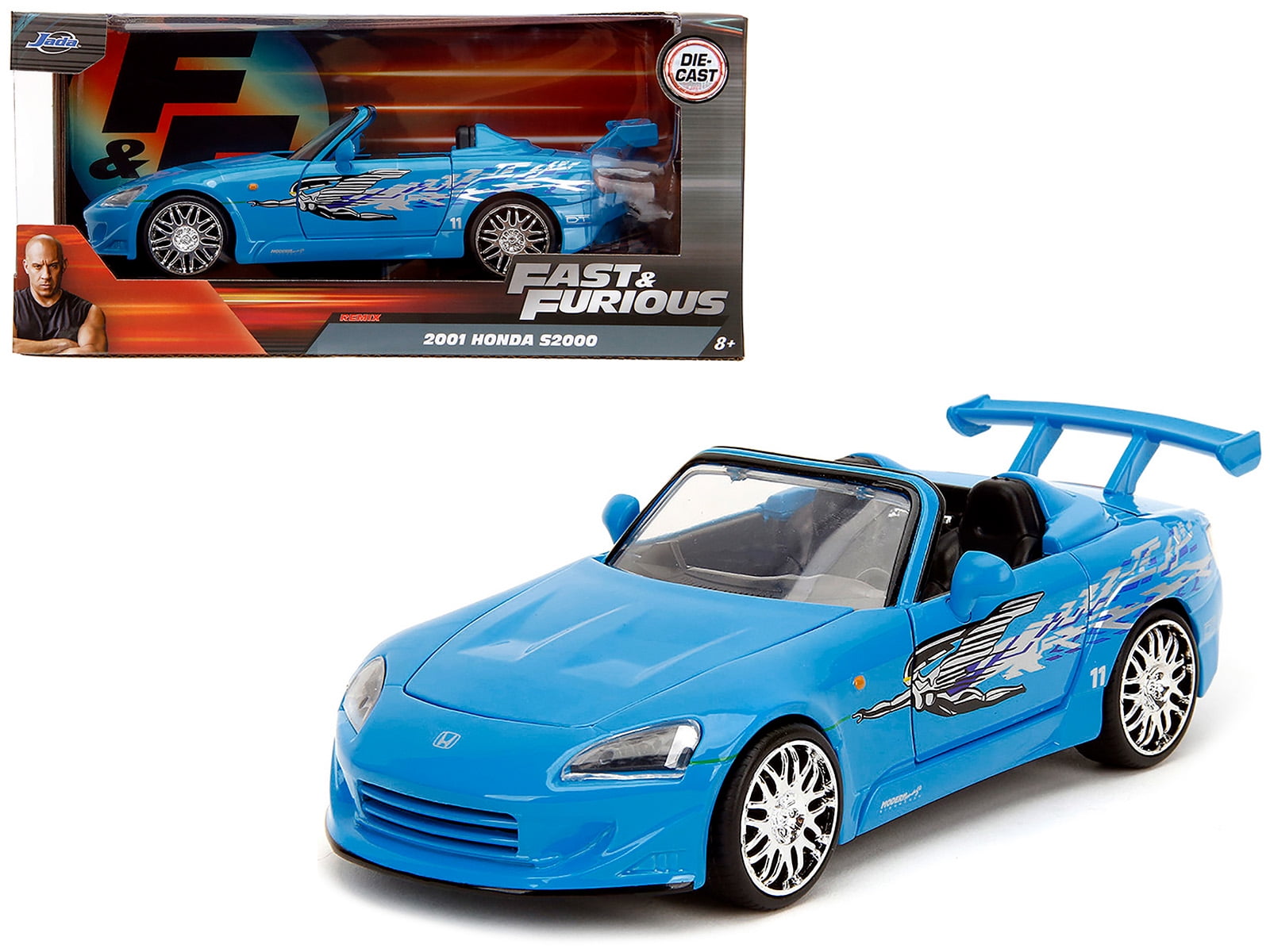 Suki's 2001 Honda S2000 限定版 Suki's 2001 Honda S2000 w/Mia's Graphics, Fast & Furious - Jada