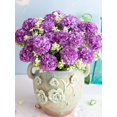 thumbnail image 5 of Grandest Birch 3 Bouquets Fake Flowers Charming Long-lasting 5 Heads Realistic Artificial Hydrangea Bouquet Garden Supplies(Gift 1PC), 5 of 7