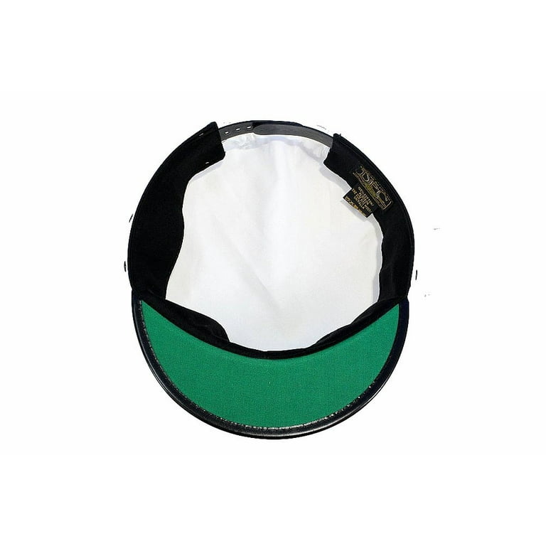 Dorfman Pacific Men's Yacht Cap – Cotton Twill Captain Hat, Adjustable Strap, One Size Fits Most