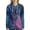 Blue and Purple-Wolf, variant on DISNIMO Dolphin Printed Women's Zip Up Hoodies Long Sleeve Hooded Jackets Trendy Lightweight Ladies Hooded Tops with Pockets, 4XL