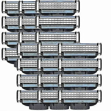 Men's Mach 3 Razor Blades Refills - 24pcs, High-Quality Razor Blades