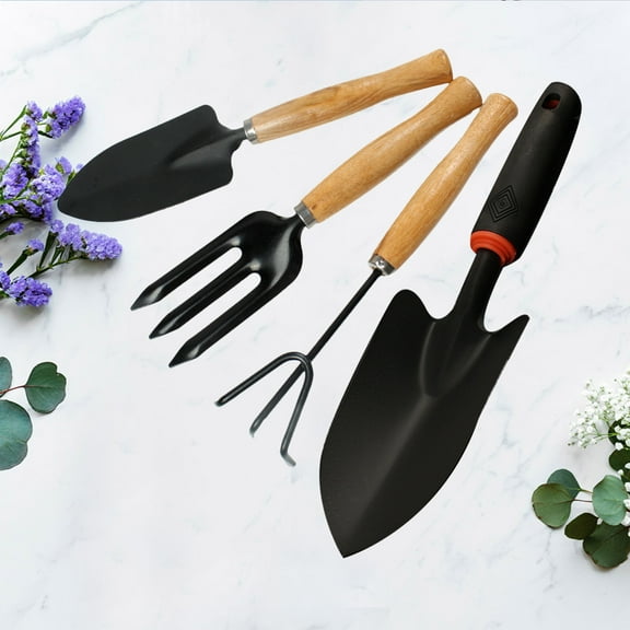GOOHOCHY  4 PCS Garden Tool Set Mini Gardening Women's Miss