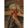 thumbnail image 2 of Jacek Malczewski 11x14 Black Ornate Wood Framed Double Matted Museum Art Print Titled: Portrait of Jarosław Odrowąż-Pienieżek (1911), 2 of 5