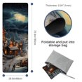 thumbnail image 4 of Christmas Yoga Towel with Storage Bag, 72.8"x26.8", Suitable for Yoga, Pilates, Fitness, Gym Towel, 4 of 6