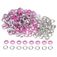 thumbnail image 1 of 200 Juego Color Redondos Ojales 10mm Fucsia Unique Bargains, 1 of 7