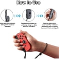 thumbnail image 4 of Wrist Strap Compatible with Nintendo Switch Joycon with Thumbsticks Protective Covers, 4 of 5