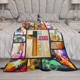 thumbnail image 7 of Yibo Red Cardinal Bird Blanket Gifts for Girls Cardinal Birds Blanket Soft Warm Fleece Flannel Plush Blankets for Bed Sofa Couch, 7 of 7