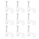 thumbnail image 2 of 500 clips para cables cuadrados, clips para gestión de cables, clips para cables con clavos de acero, 2 of 7