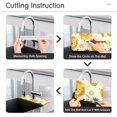 thumbnail image 5 of Lions Pineapples Sink Splash Guard Faucet 14.7x5.4in Drying Mat Drying Mat Absorbent Pad for Bathroom Kitchen 1PCS, 5 of 7