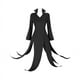 thumbnail image 3 of Disfraz de Cosplay de One Punch Man Tornado of Terror Senritsu No Tatsumaki, peluca, vestido negro, traje para mujer y niña, Halloween, niño y adulto, 3 of 4