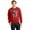 Red, variant on Gorilla Racer Motorsport Style Illustration Retro Graphic Unisex Sweatshirt M392319, Up to Size 5XL