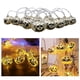 thumbnail image 5 of Luces de cadena de Halloween, luces LED de calabaza para decoraciones de interior libre de Halloween - Brillante Salvador luces de linterna de calabaza, 5 of 9