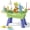 Green, variant on AGIUFGS Water Play Table with Faucet and Slides, Festive Holiday Designs, for Home Use