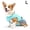 L blue, variant on Dog Cooling Vest, Sun Protection Cooling Pet Shirt Harness with Zipper & Leash , Adjustable Breathable Summer Quick Dry Clothes for Hot Weather Small Medium Large Dogs