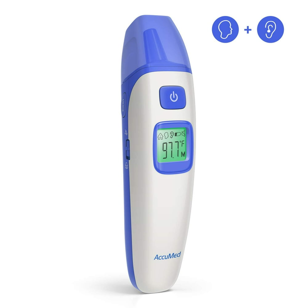 AccuMed Baby Thermometer Forehead Digital Infant Temporal Thermometer