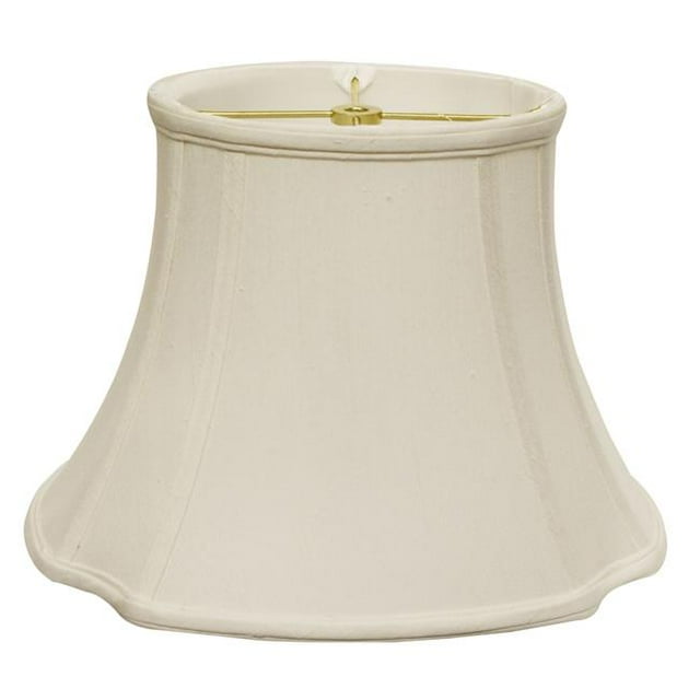 HomeRoots 469634 Abat-Jour Ovale Inversé Blanc 13 Pouces