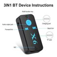 thumbnail image 2 of Ygjytge Transmisor/receptor Inalámbrico Compatible Con Tarjeta TF Llamada MIIC para Receptor Audio para Coche, 2 of 8