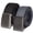 2 Pack Black/Dark Gray, variant on Canvas Web Belt | Cut to Fit Up to 52" | Flip-Top Matte Silver Nickel Buckle (Navy )