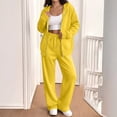 thumbnail image 5 of Women Zip Up Hoodie Jogger Pants Casual Tracksuit Outfit Set XL, 5 of 7