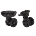 thumbnail image 1 of Luggage Caster, ABS Rubber 2pcs Luggage Wheel  For Repairing, 1 of 8