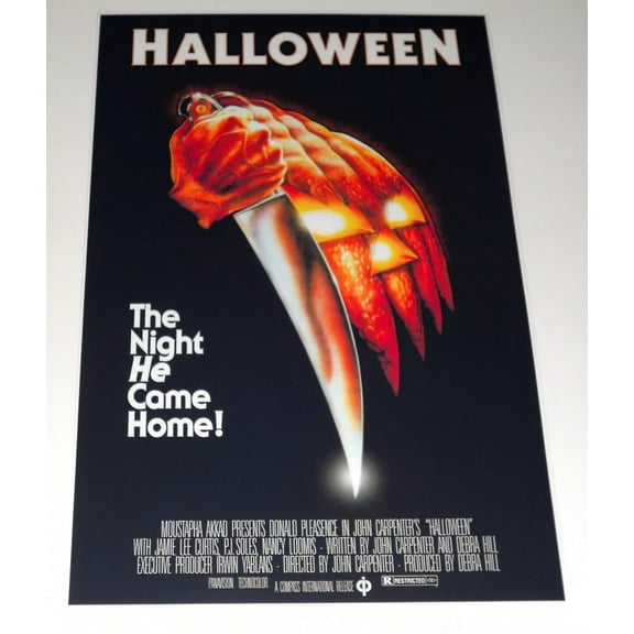 Halloween 1978 John Carpenter's Horror Masterpiece USA Theatrical Poster 19"x13"