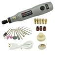 thumbnail image 3 of figatia Mini Rotary Tool Electric Grinder Sander Engaver Drill Pen Variable Speed ~ Gray, 3 of 9
