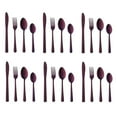 thumbnail image 1 of BuyGo Silverware Set for 6 Purple Dinnerware Set Stainless Steel Flatware Set 24-Piece Cutlery Set Tableware Set, Dishwasher Safe, 1 of 4