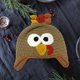 thumbnail image 5 of Knit Beanie Sombrero de invierno Disfraz de Acción de Gracias Disfraces Accesorios de animales Novedad Sombrero de pavo para traje Fiesta Juego de Baoblaze Sombreros de pavo, 5 of 8