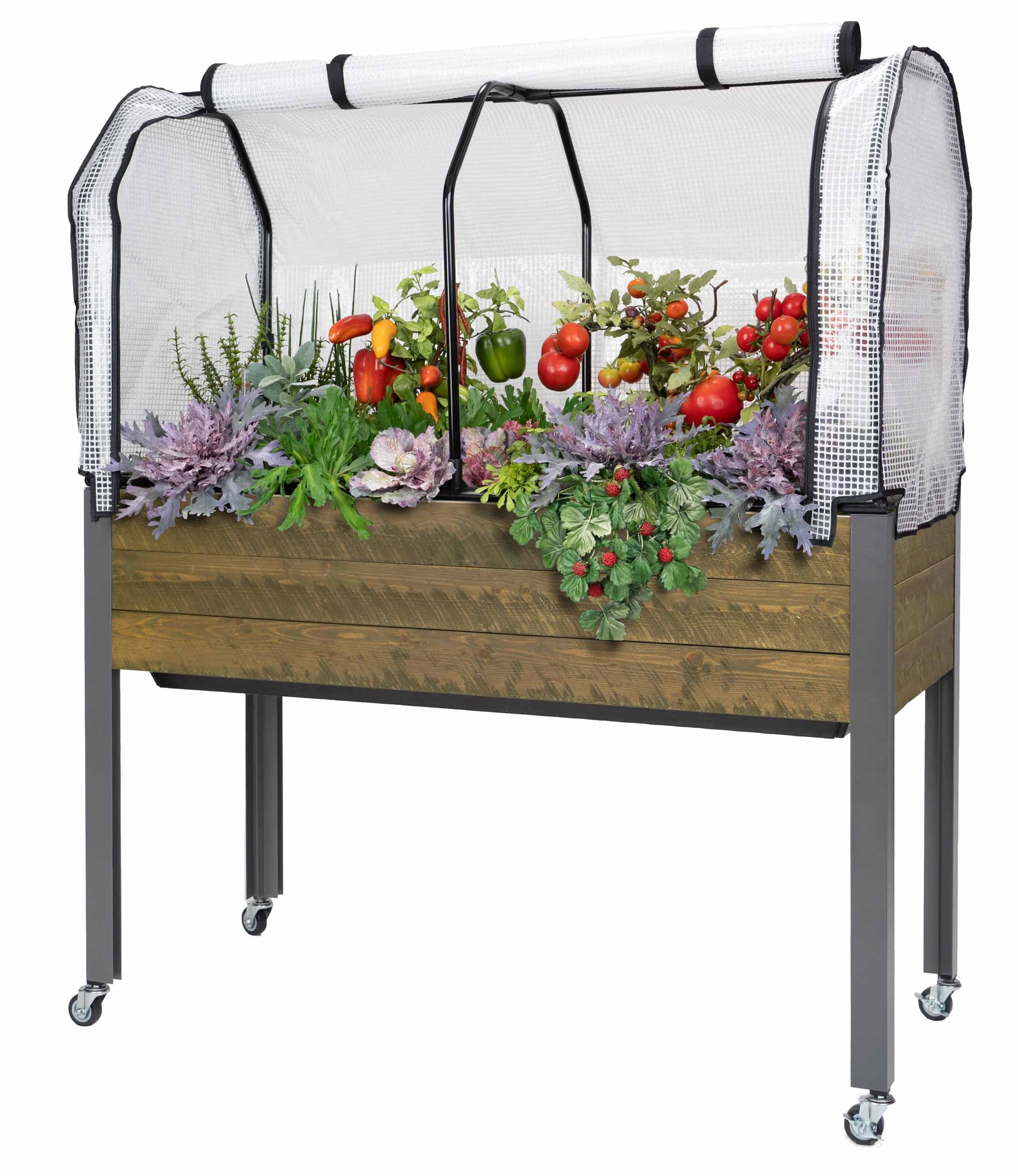CedarCraft SelfWatering Elevated Spruce Planter