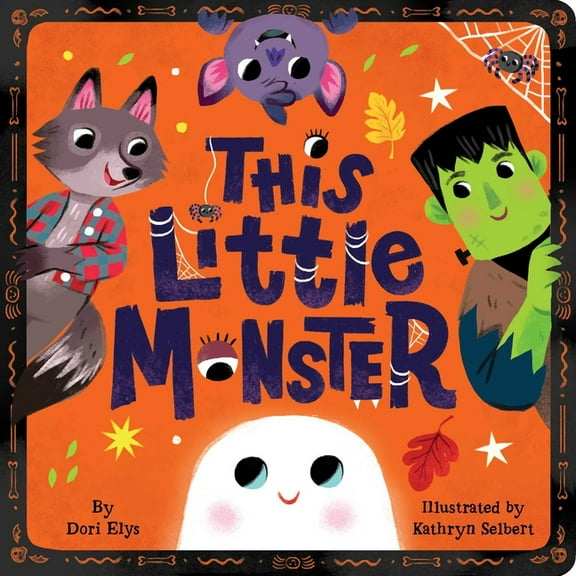 This Little Monster: A Spooky Nursery Rhyme, (Board Book)