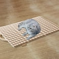 thumbnail image 7 of 19.7" x 28.3" Large Plush Cat Bed with Non- Bottom, Ultra Soft Pet Mat for Indoor Cats & Dogs, Machine Washable Floor Mat Couch Crate Pad for Pets, 7 of 7