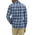 thumbnail image 4 of Wrangler® Men's and Big Men's Relaxed Fit Brushed Flannel Shirt with Long Sleeves, Sizes S-5XL, 4 of 5