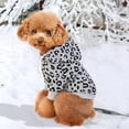 thumbnail image 7 of Dog Leopard Hooded Sweatshirt with Hat, Dogs Clothes Lightweight Puppy Hoodie , Doggy Hoody Outfits Cat Apparel, 7 of 7