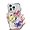 Pink, variant on Compatible with iPhone Case,Colorful Butterfly Glitter Gold Foil Full Body Protection [Compatible with Wireless Charging] Clear Soft Shockproof Cover Phone Case (Orange,iPhone 11)