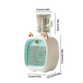thumbnail image 3 of ChicYu Water Conditioning Turbo Fan USB Desktop Spray Humidification Cooler Portable Misting Device Rechargeable Technology Evaporative Cool System Office Home Use, 3 of 5