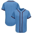thumbnail image 3 of Camiseta de béisbol en blanco con cuello en V y botones completos para hombre o niño, uniforme de softbol transpirable, cualquier color, regalo de cumpleaños, estilo callejero de hip hop, 3 of 5