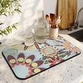 thumbnail image 3 of Essential Coffee Drying Mat - Absorbent Dish Pad with Non-slip Rubber Back, Great for Hiding Stains, Suitable for Kitchen Counters, Coffee Mat Dish Racks and Diatom Mud Coffee Makers, 19.5x12in, 3 of 7