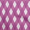 thumbnail image 1 of oneOone Polyester Spandex Purple Fabric Argyle Sewing Fabric By The Yard Printed Diy Clothing Sewing Supplies 56 Inch Wide, 1 of 4