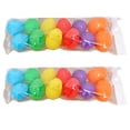 thumbnail image 1 of 24PCS Colorful Plastic Easter Eggs for Festive Decoration and Crafting, 1 of 8