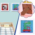 thumbnail image 4 of Cartoon Animal Diamond-Painting Bright Frame Sticker Drawing Children's, 4 of 8