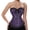 Black Purple, variant on Bustiers Corsets Women Burlesque Black M