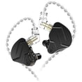 thumbnail image 1 of wonima11 KZ ZSN PRO X IEM in Ear Monitors Earphones,1BA+1DD Hybrid Metal Earphones HiFi in-Ear Monitor Wired Earbuds with Detachable 2Pin Cable, Zin Alloy Panel in-Ear Headphones(No Mic, Black), 1 of 1