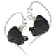 thumbnail image 1 of wonima11 KZ ZSN PRO X IEM in Ear Monitors Earphones,1BA+1DD Hybrid Metal Earphones HiFi in-Ear Monitor Wired Earbuds with Detachable 2Pin Cable, Zin Alloy Panel in-Ear Headphones(No Mic, Black), 1 of 1