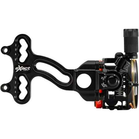 B3 ARCHERY Exact Hunter Archery Compound Bow Hunting Equipment 3-Axis Adjustable Lightweight Fixed 4 Steel Pin Sight | Sight Light Included - Mounting Options