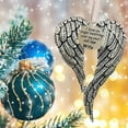 thumbnail image 4 of KCEHTA Angel Wings Christmas Ornaments, Angel Wings Ornaments for Christmas Tree, Memorial Christmas Tree Hanging Ornaments, Christmas Remembrance Ornament for Home Party Decorations, 4 of 7