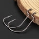 thumbnail image 3 of 300pcs Per Set Offset Fishing Hooks, Type 1 High Carbon Steel Soft Worm Fish Hooks, 3 of 5