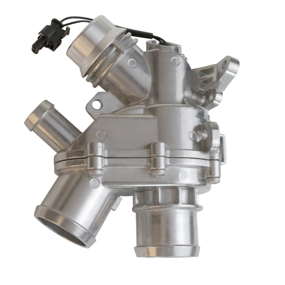 MITZONE Engine Coolant Thermostat Housing Assembly Compatible with 2014-2020 Land Rover LR4 Discovery Range Rover Sport Velar 2013-2020 Jaguar XF XJ F-Type F-Pace 3.0L V6