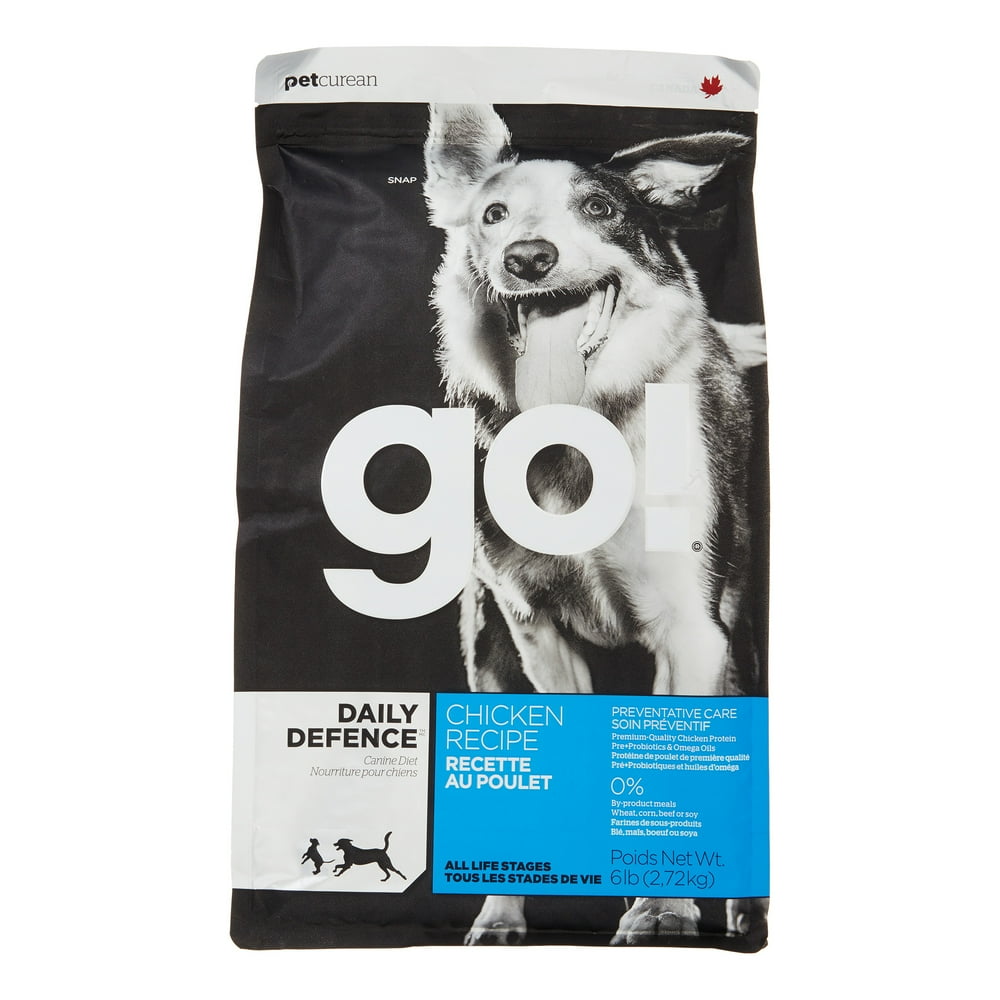 Petcurean Go! Daily Defence Chicken Recipe Dry Dog Food, 6 Lb Walmart