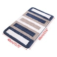 thumbnail image 3 of Alfombrilla antideslizante de rápida absorción de agua para puerta de baño, alfombra gruesa para el hogar, secado rápido, goma resistente, 76 x 127 cm,Wsvlmg, 3 of 9