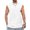 White, variant on Summer Male Solid Color Sleeveless Tank Tops Men Sport Casual Tops
